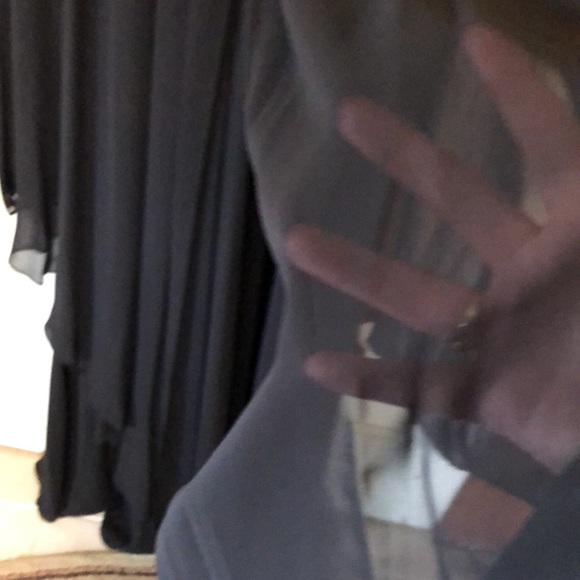 Eliza J black sequined gown. - Picture 10 of 11